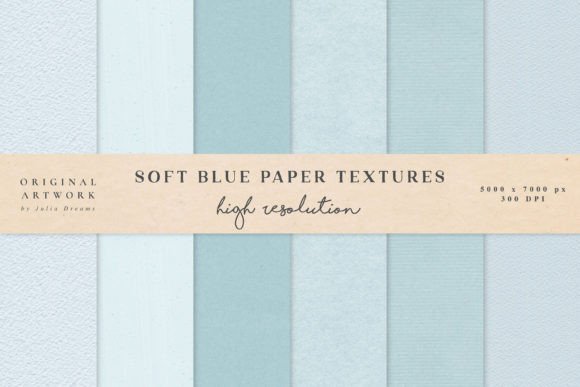 Download Soft Blue Paper Texture Craft Watercolor - Blue Collection