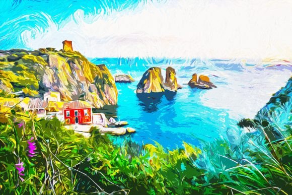 Download Italy Tropical Painting - Tropical Collection