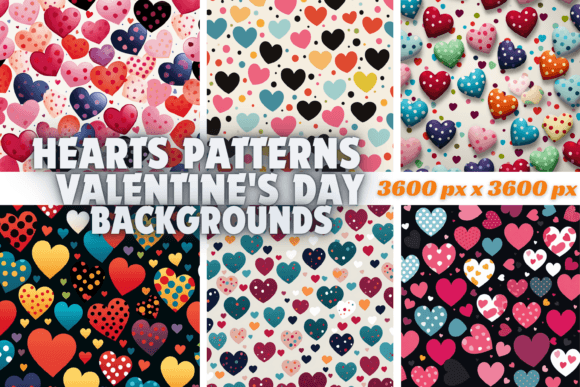 Download Hearts Patterns Valentine's Day - Valentine's day Collection