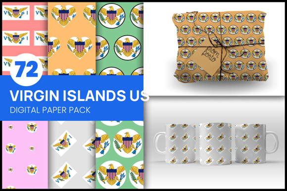 Download Virgin Islands US Wrapping Paper - Wrapping paper Collection