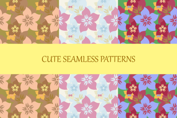 Download Simple Cute Pattern in Small Flowers - Simple Collection