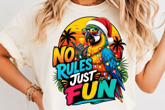 Download No Rules Just Fun Tropical Parrot Christ - Tropical Collection